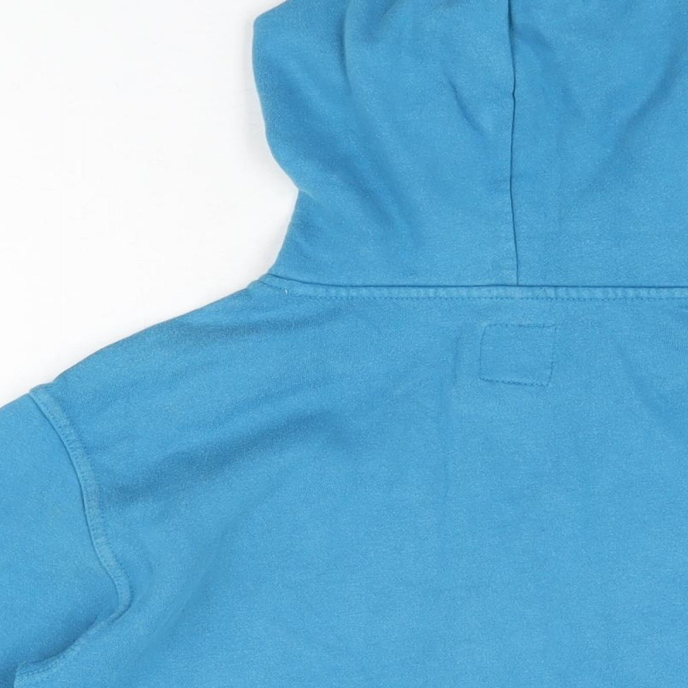 Gap Boys Blue Polyester Pullover Hoodie Size M Pullover