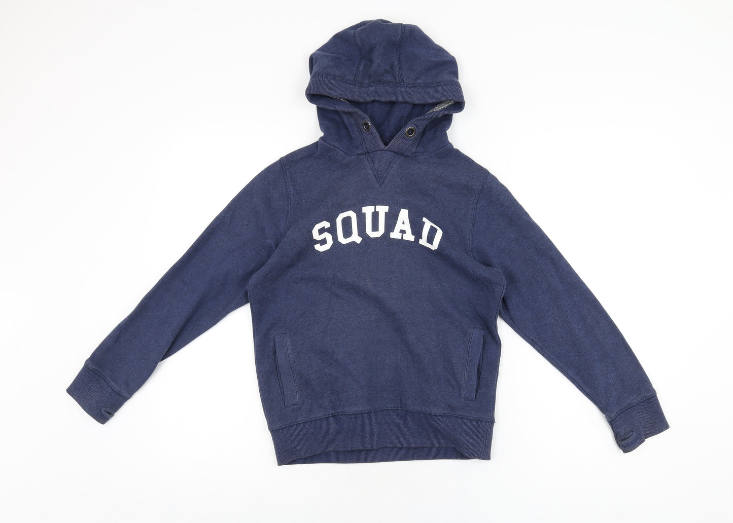 NEXT Boys Blue Polyester Pullover Hoodie Size 9 Years Pullover