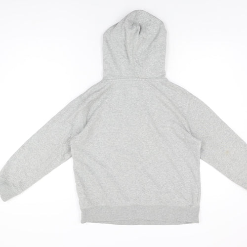 Gap Boys Grey Cotton Pullover Hoodie Size L Pullover