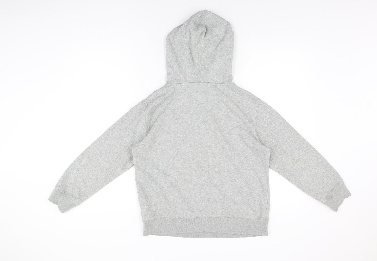 Gap Boys Grey Cotton Pullover Hoodie Size L Pullover