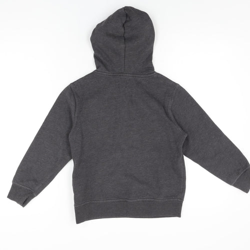Gap Boys Grey Polyester Pullover Hoodie Size M Pullover