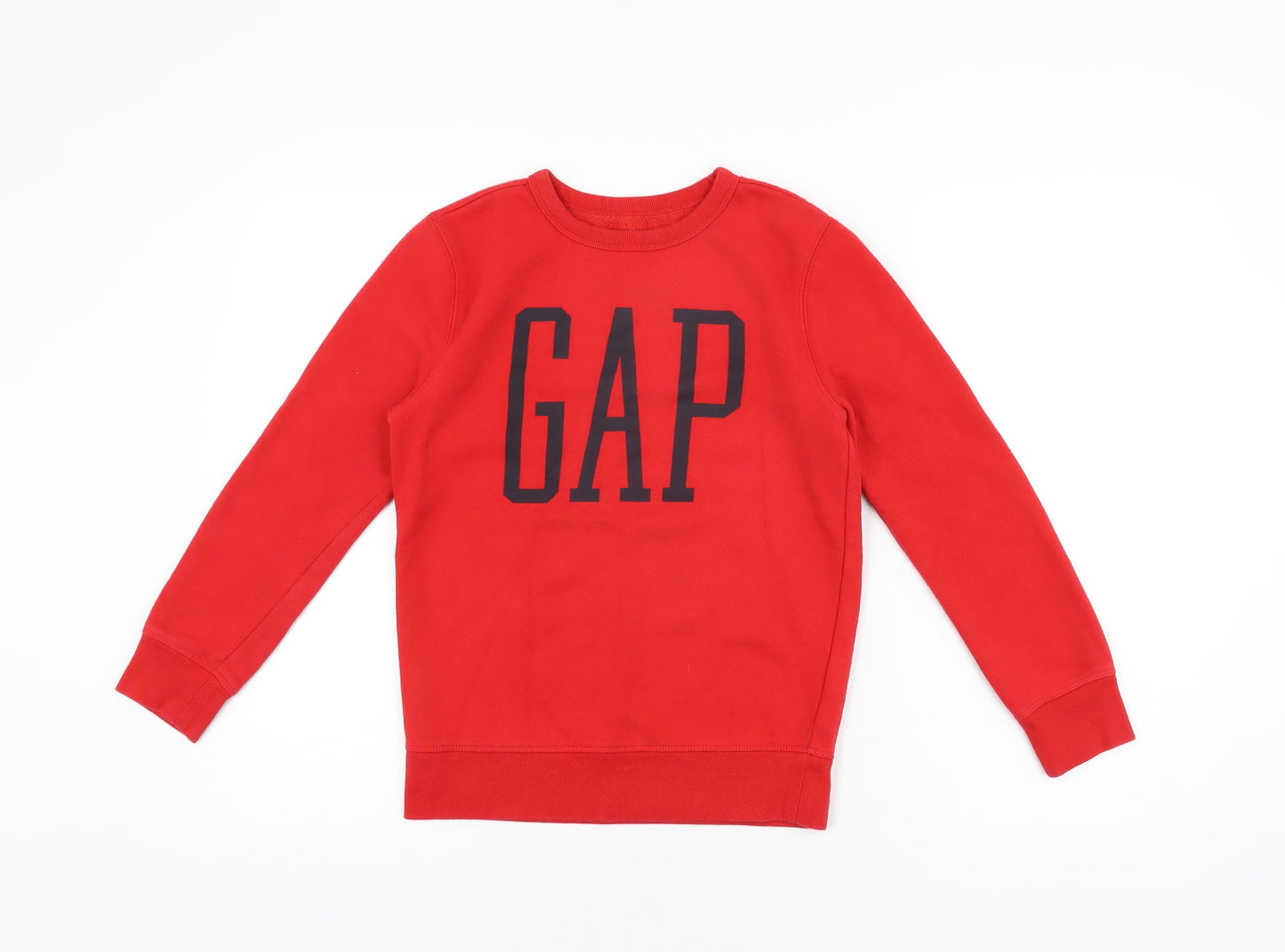 Gap Boys Red Cotton Pullover Sweatshirt Size L Pullover