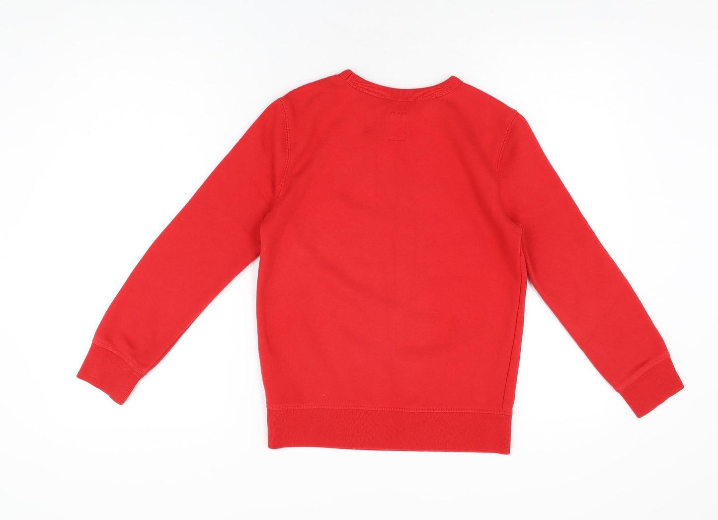 Gap Boys Red Cotton Pullover Sweatshirt Size L Pullover