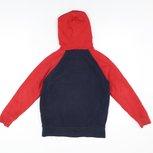 Gap Boys Blue Cotton Full Zip Hoodie Size M Zip