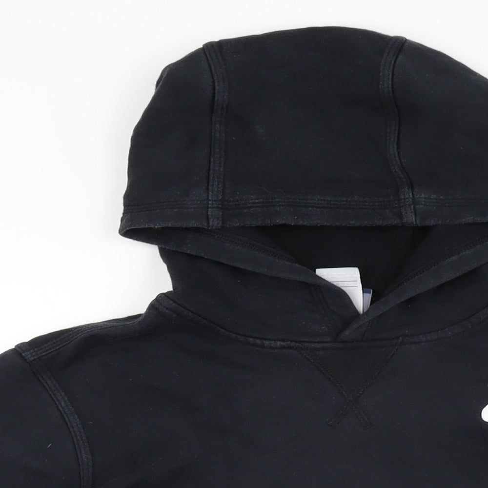Nike Boys Black Cotton Pullover Hoodie Size XL Pullover