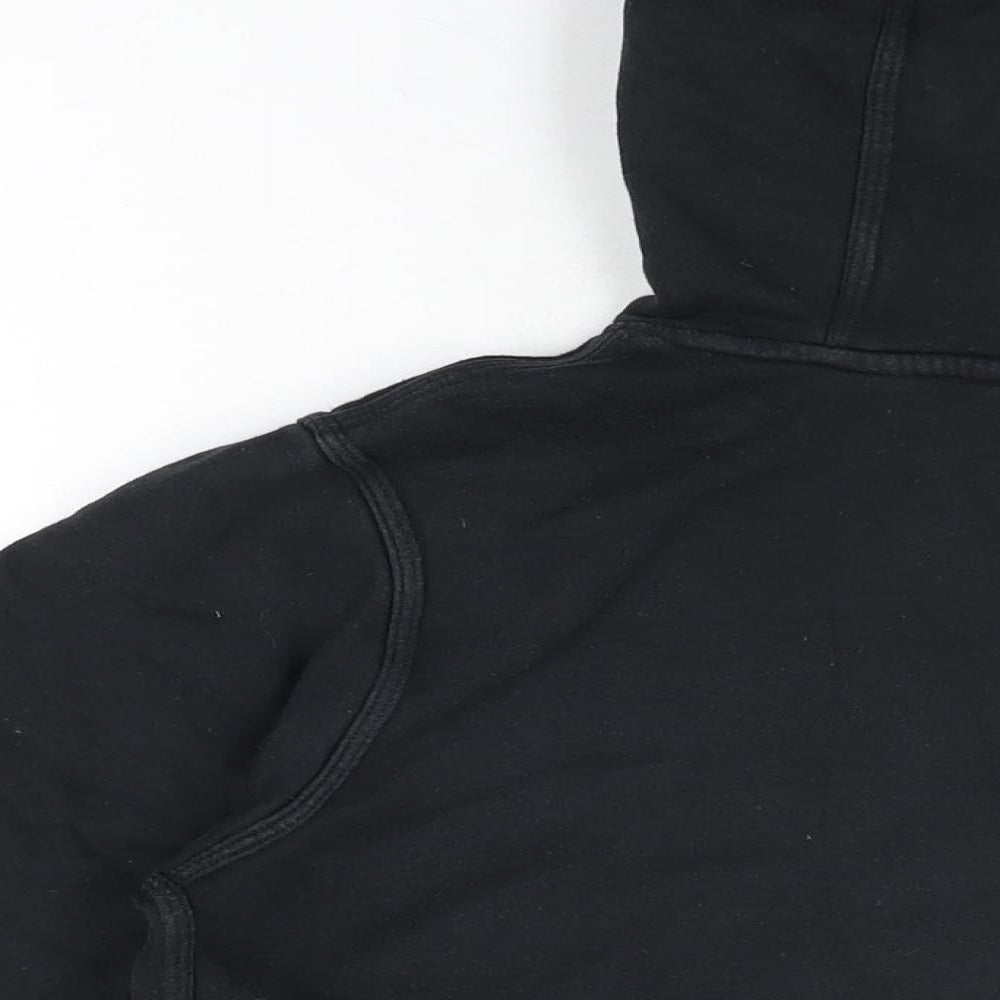 Nike Boys Black Cotton Pullover Hoodie Size XL Pullover