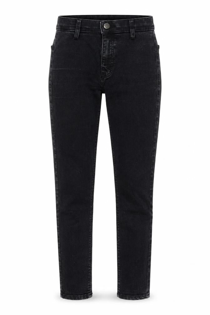 Topshop Womens Black Cotton Skinny Jeans Size 25 in L25 in Regular Zip