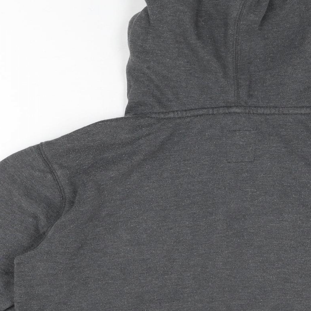 Gap Boys Grey Cotton Pullover Hoodie Size M Pullover