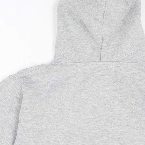 Wrap Apparel Boys Grey Polyester Pullover Hoodie Size 9-10 Years Pullover - Cymru