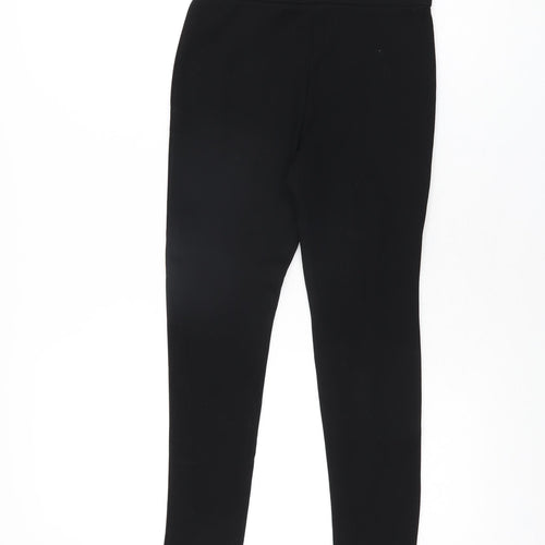 NEXT Womens Black Viscose Pedal Pusher Leggings Size 6 L23.5 in