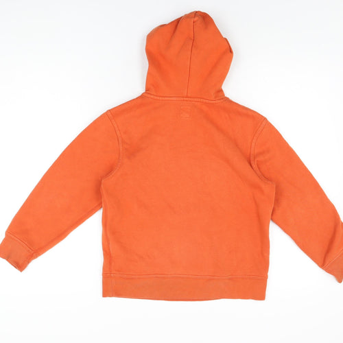 Gap Boys Orange Cotton Pullover Hoodie Size M Pullover