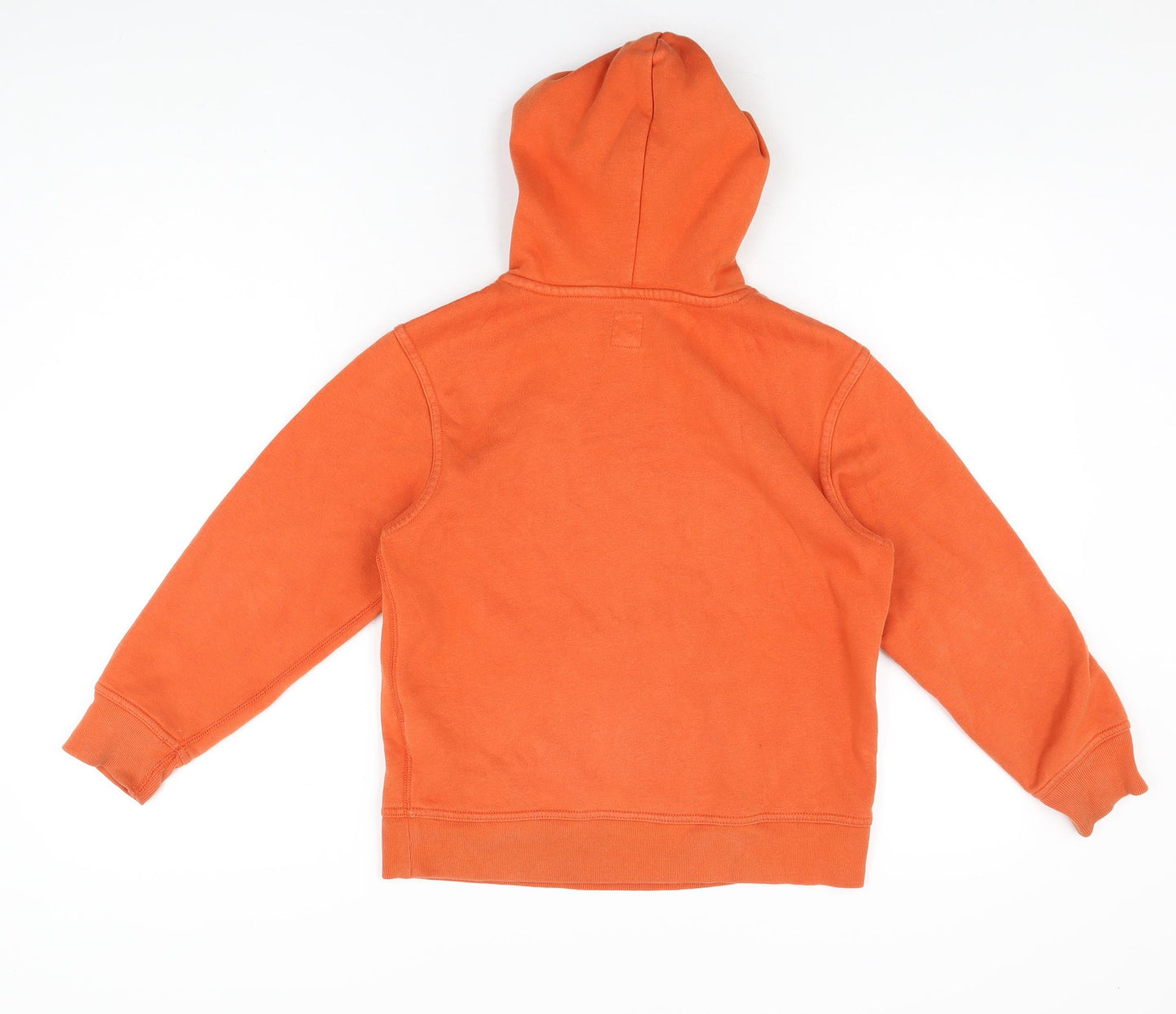 Gap Boys Orange Cotton Pullover Hoodie Size M Pullover