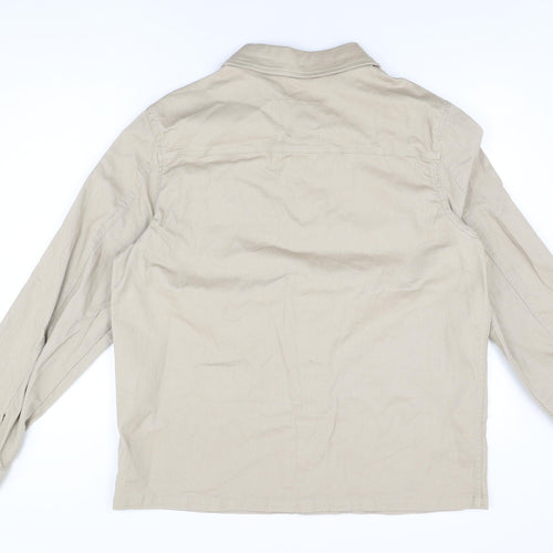 Marks and Spencer Mens Beige Jacket Size XL Button
