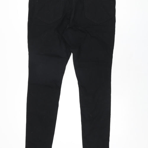 H&M Womens Black Cotton Jegging Leggings Size 20 L30 in