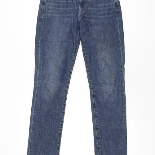 Gap Womens Blue Cotton Skinny Jeans Size 26 in L30.5 in Regular Zip