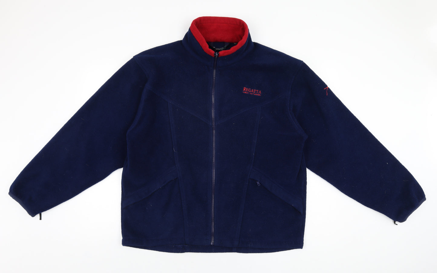 Regatta Mens Blue Polyester Full Zip Sweatshirt Size M