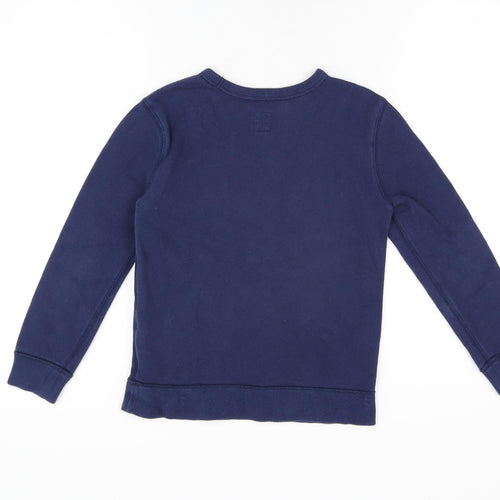 Gap Boys Blue Cotton Pullover Sweatshirt Size M Pullover