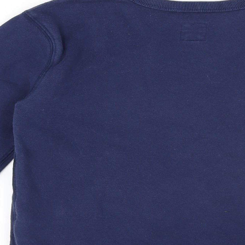 Gap Boys Blue Cotton Pullover Sweatshirt Size M Pullover