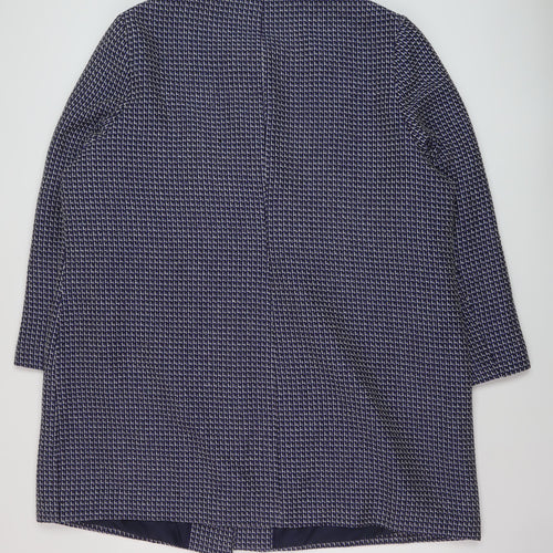 Bonmarché Womens Blue Jacket Size 24 Snap