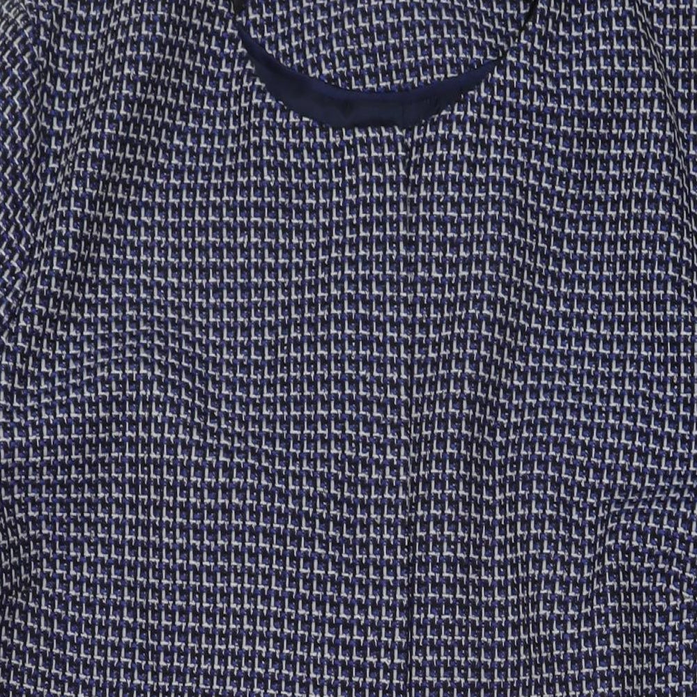Bonmarché Womens Blue Jacket Size 24 Snap