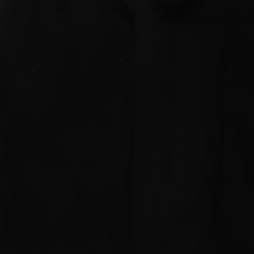 Marks and Spencer Mens Black Overcoat Coat Size 4XL Button