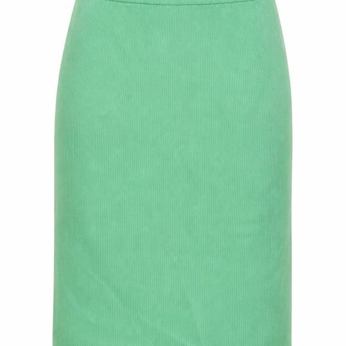 Marks and Spencer Womens Green Viscose A-Line Skirt Size XL