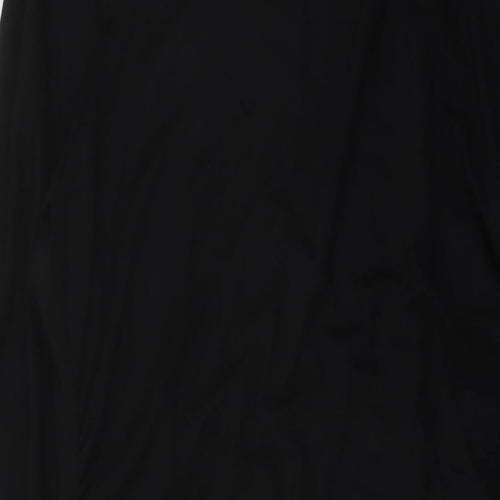 Marks and Spencer Womens Black Polyester Jumper Dress Size 20 Round Neck Pullover