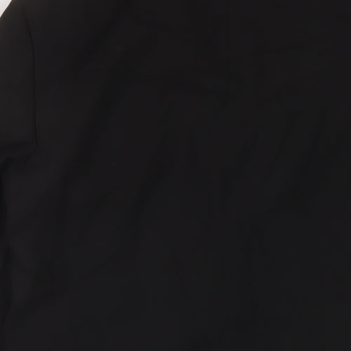 Marks and Spencer Mens Black Polyester Jacket Suit Jacket Size 38 Regular