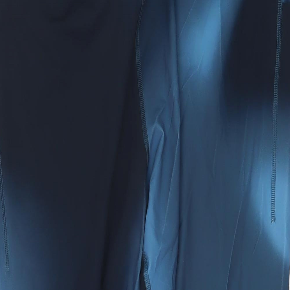 GOODMOVE Womens Blue Polyamide Capri Leggings Size 22 L26 in Regular Pullover