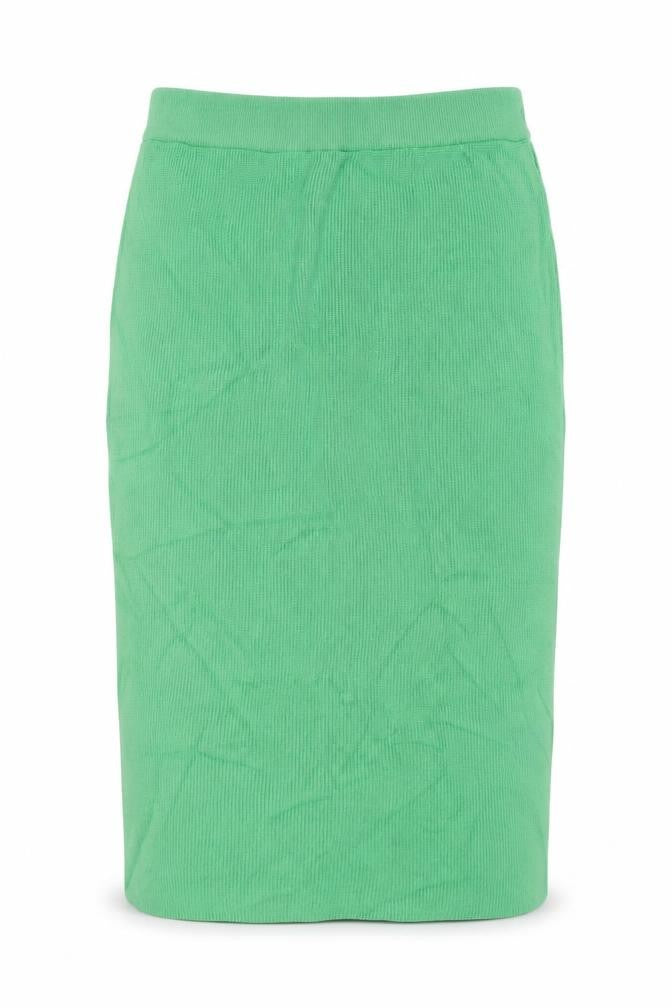 Marks and Spencer Womens Green Viscose A-Line Skirt Size L