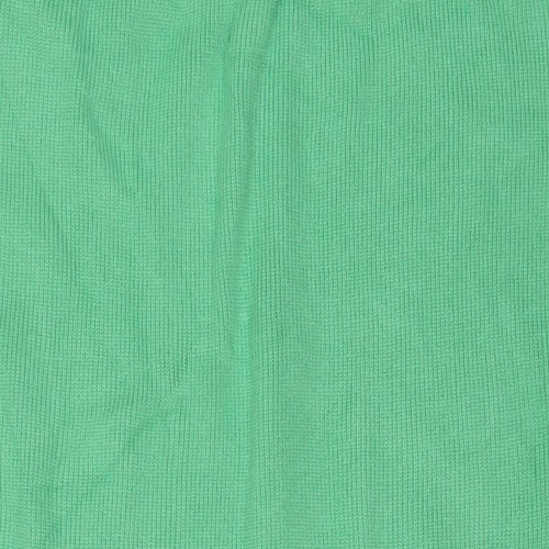 Marks and Spencer Womens Green Viscose A-Line Skirt Size L