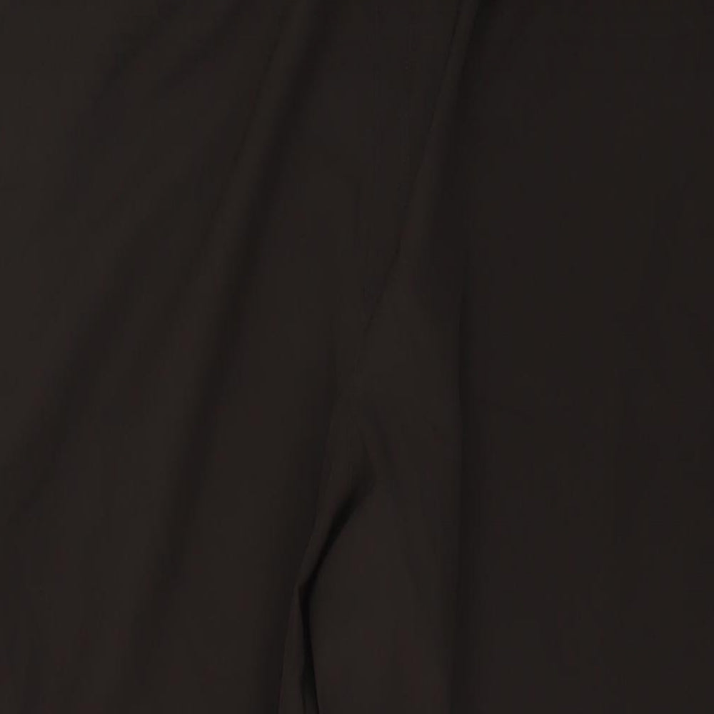 GOODMOVE Womens Brown Polyester Sweatpants Trousers Size 20 in L29 in Regular Drawstring