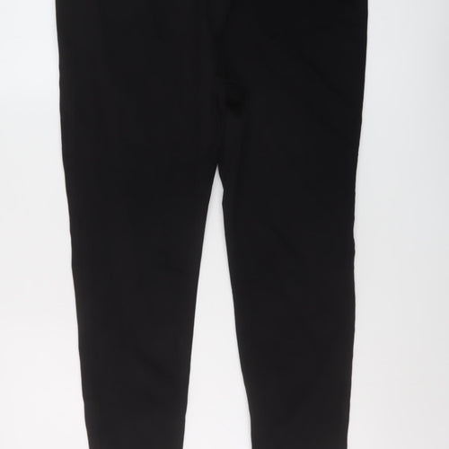 Marks and Spencer Womens Black Cotton Skinny Jeans Size 18 L25 in Regular Button