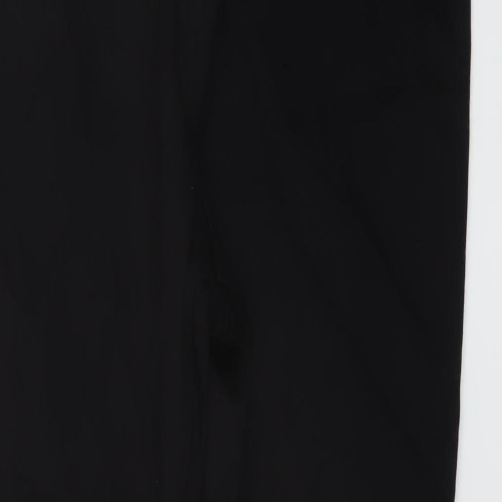 Marks and Spencer Womens Black Cotton Skinny Jeans Size 18 L25 in Regular Button