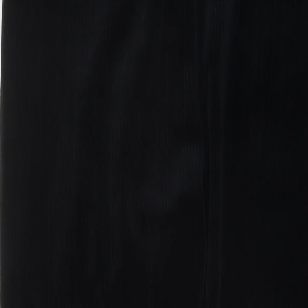 Marks and Spencer Womens Black Polyester Capri Leggings Size 20 L27 in