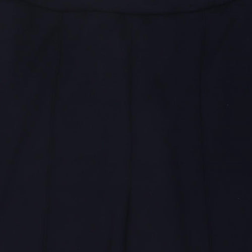 Marks and Spencer Womens Blue Polyester Trousers Size 20 L27 in Regular
