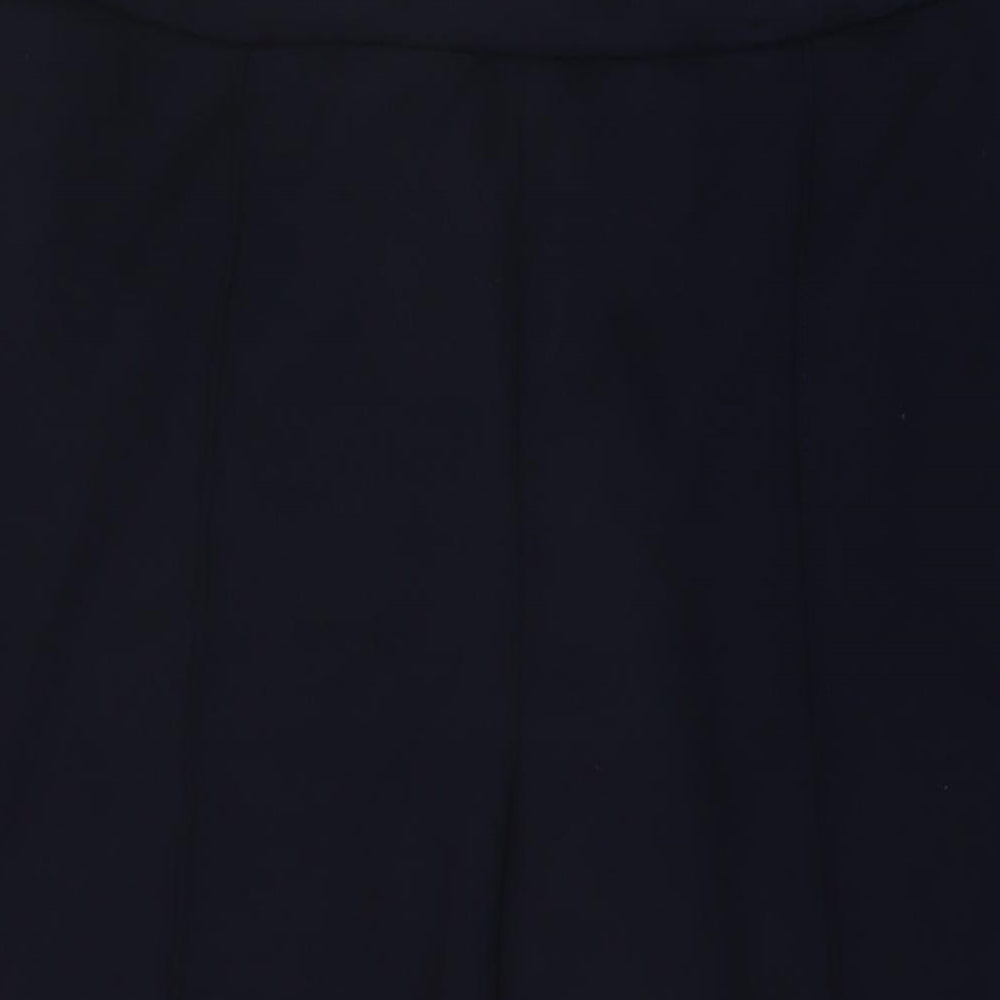 Marks and Spencer Womens Blue Polyester Trousers Size 20 L27 in Regular