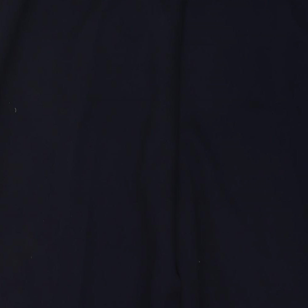 Marks and Spencer Womens Blue Polyester Trousers Size 20 L27 in Regular
