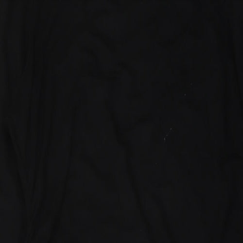 Marks and Spencer Womens Black Polyester Jumper Dress Size 22 Round Neck Pullover