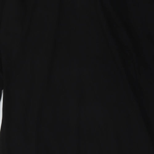 Marks and Spencer Womens Black Polyester Jumper Dress Size 22 Round Neck Pullover