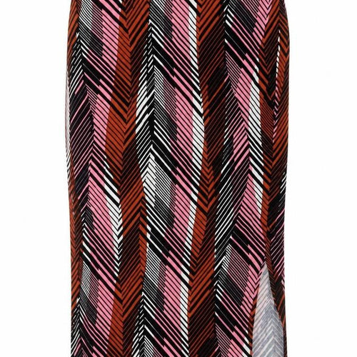 Dorothy Perkins Womens Multicoloured Geometric Viscose Bandage Skirt Size 8