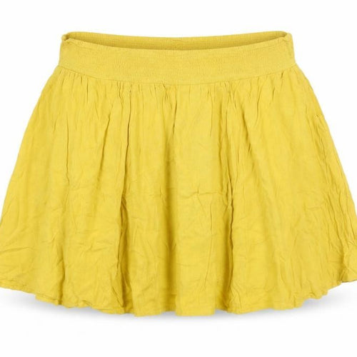 Torrid Womens Yellow Viscose Flare Skirt Size 18 - Size 18-20