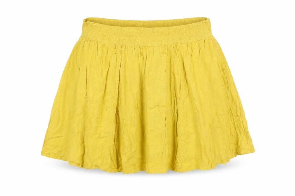 Torrid Womens Yellow Viscose Flare Skirt Size 18 - Size 18-20