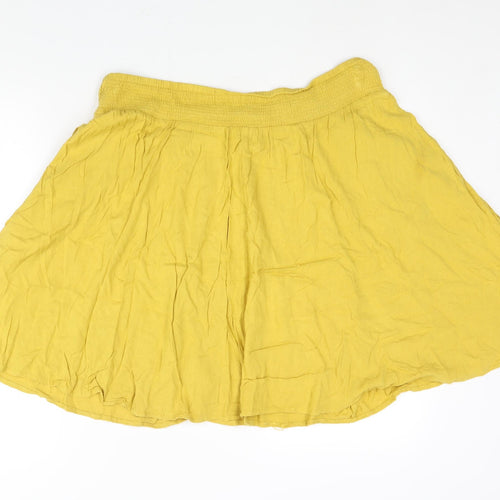 Torrid Womens Yellow Viscose Flare Skirt Size 18 - Size 18-20
