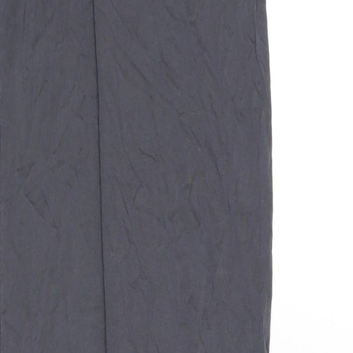 Oasis Womens Green Viscose Maxi Size S Scoop Neck Pullover