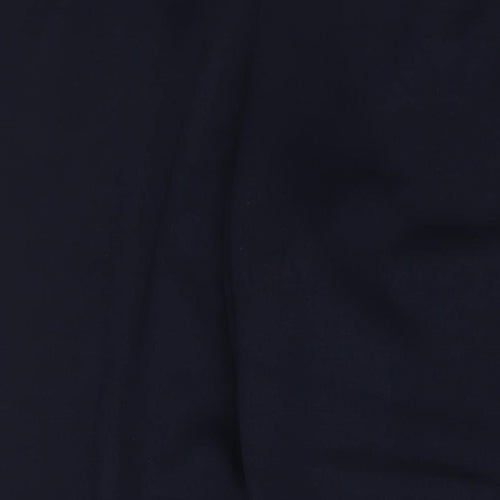 Marks and Spencer Womens Blue Polyester Trousers Size 20 L30 in Regular