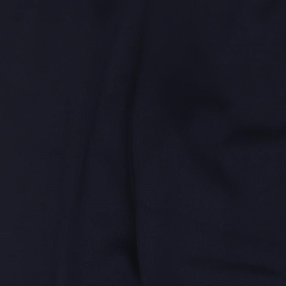 Marks and Spencer Womens Blue Polyester Trousers Size 20 L30 in Regular