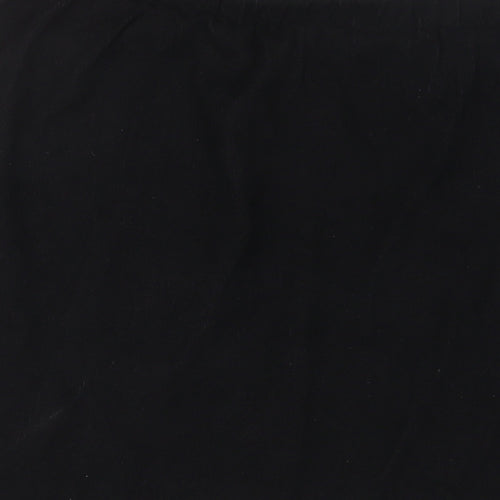 In the Style Womens Black Polyester A-Line Skirt Size 20 Zip