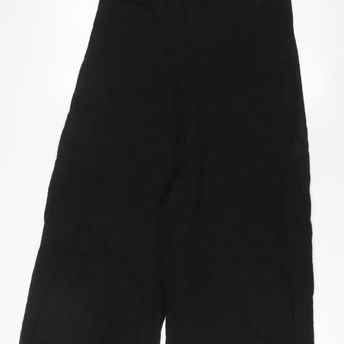 Gap Womens Black Cotton Jumpsuit One-Piece Size S L24 in Pullover