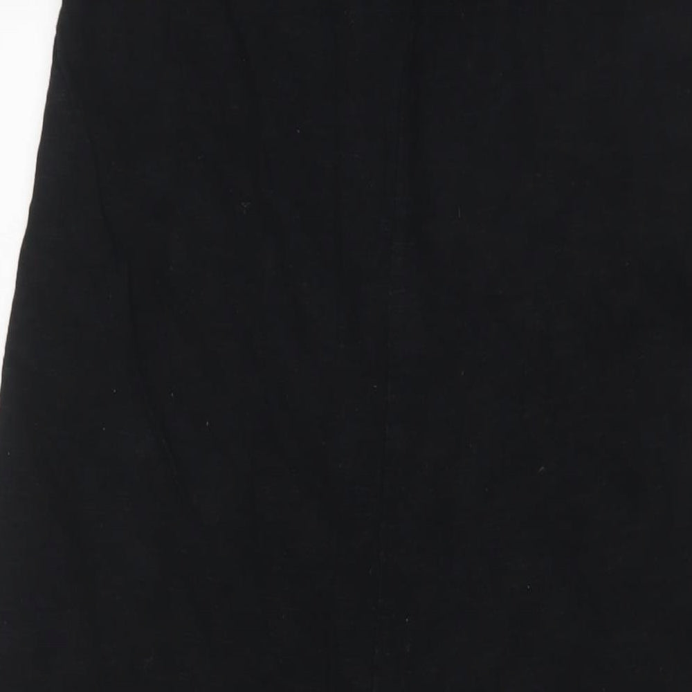 Gap Womens Black Cotton Jumpsuit One-Piece Size S L24 in Pullover